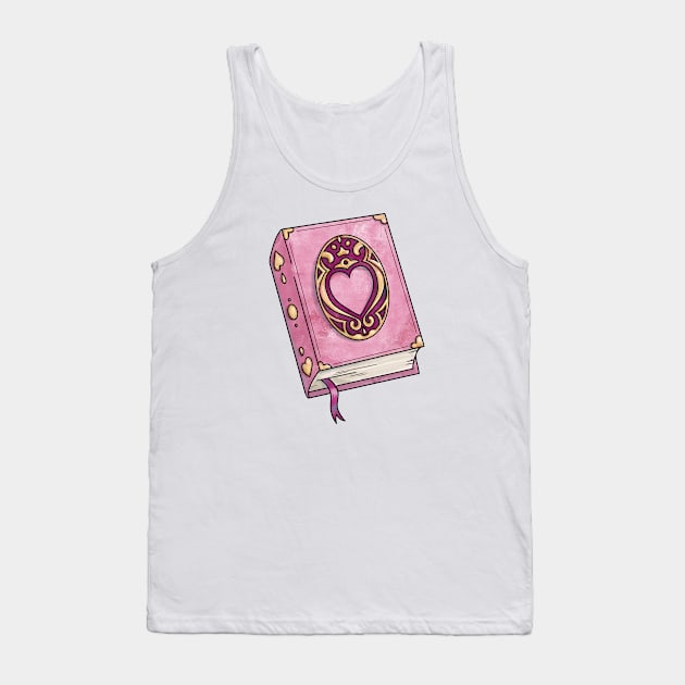 Books are my Valentine Tank Top by Ellen Wilberg